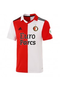 Feyenoord Fotballdrakt Hjemme Klær 2022-23 Korte ermer